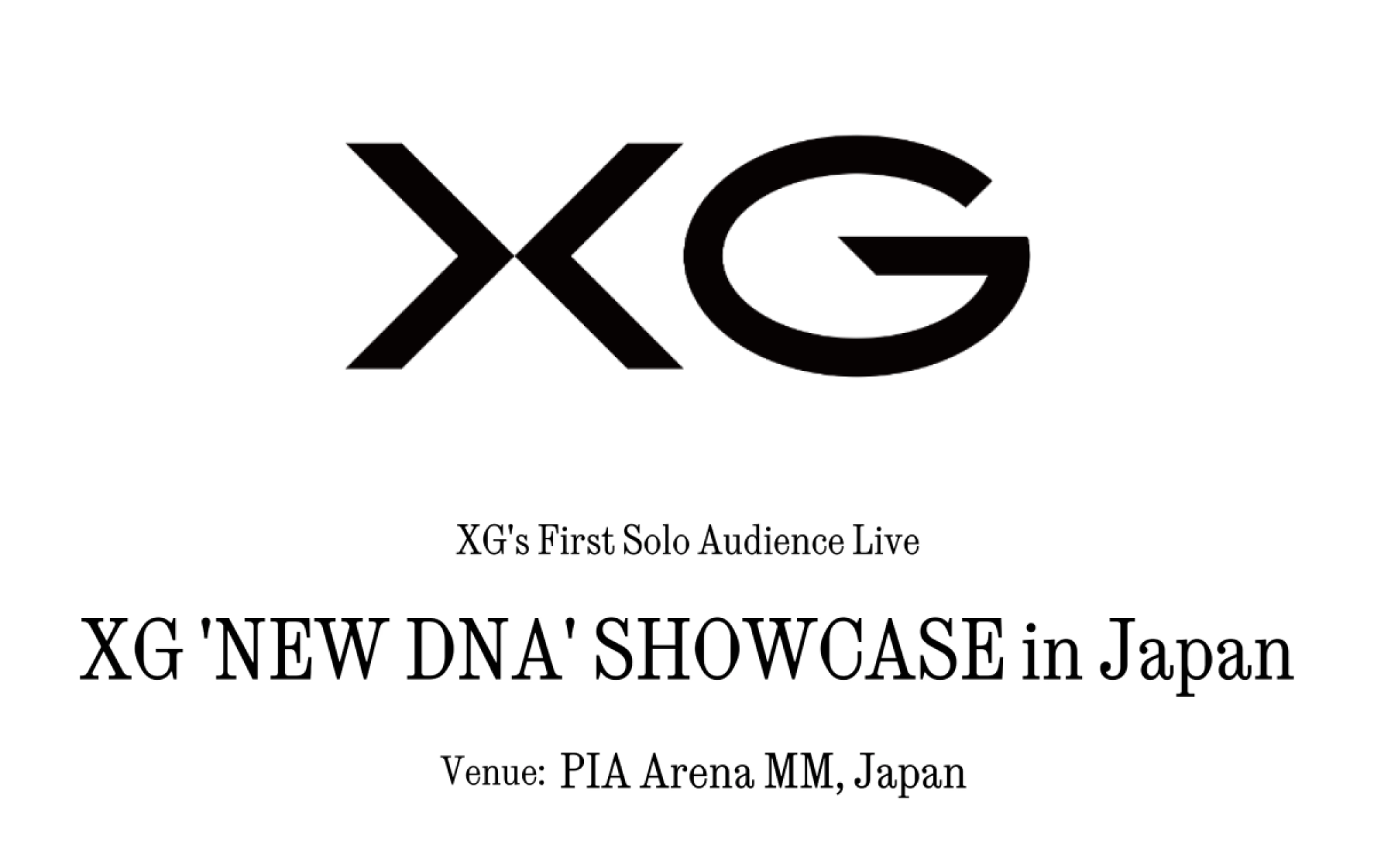 PICK-UP MERCHANDISING SHOP】XG 'NEW DNA' SHOWCASE in JAPAN